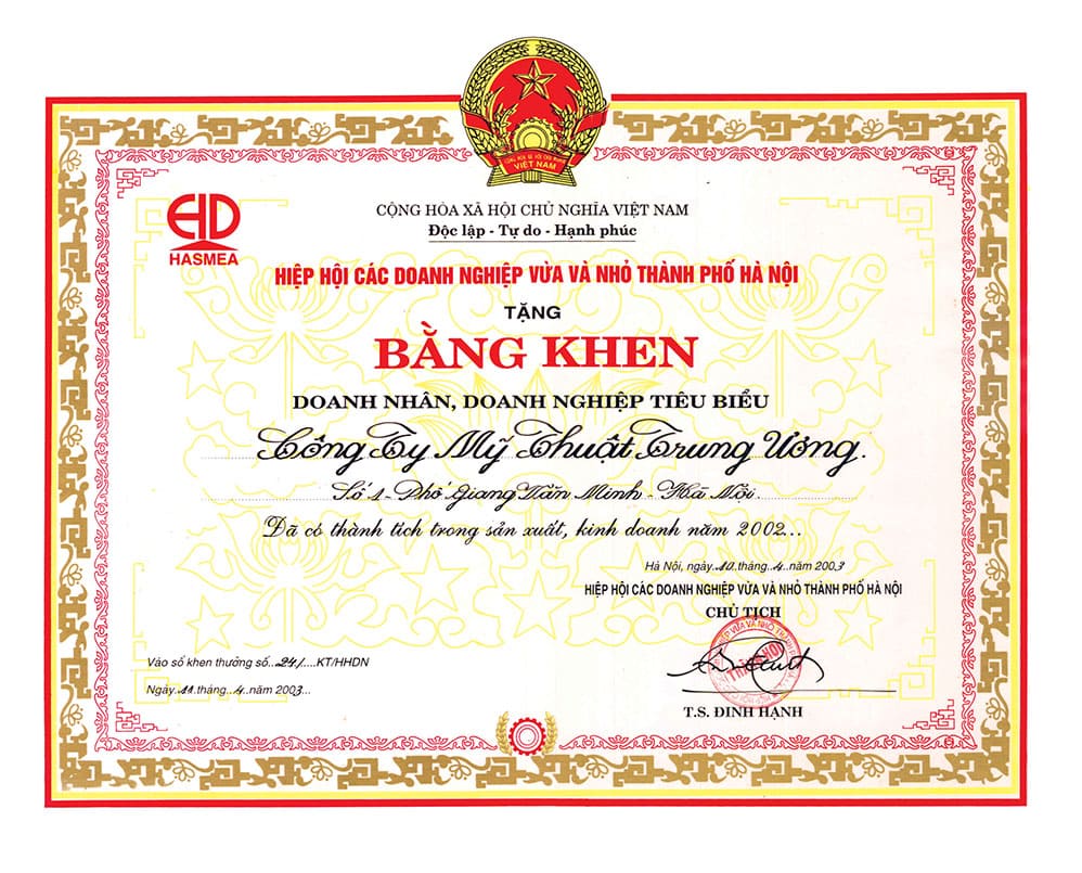 Bằng khen 6