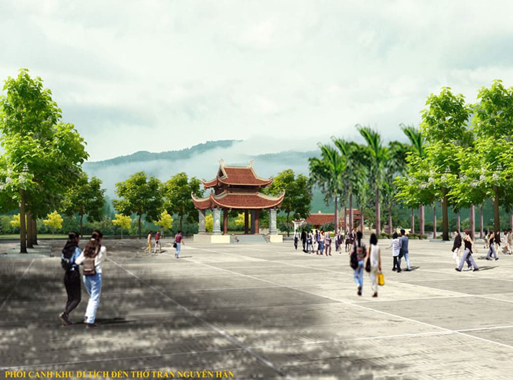 Khu DTLS đền thờ Trần Nguyên Hãn - Lập Thạch, Tỉnh Vĩnh Phúc - Hình ảnh 2